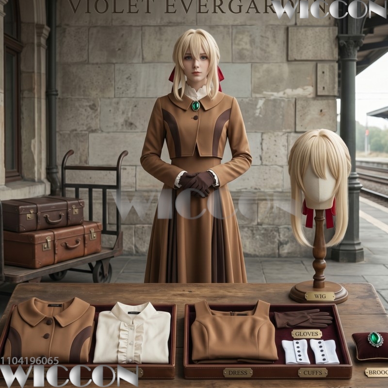 Violet Evergarden Dress - Violet Evergarden Cosplay Costume School Uniform