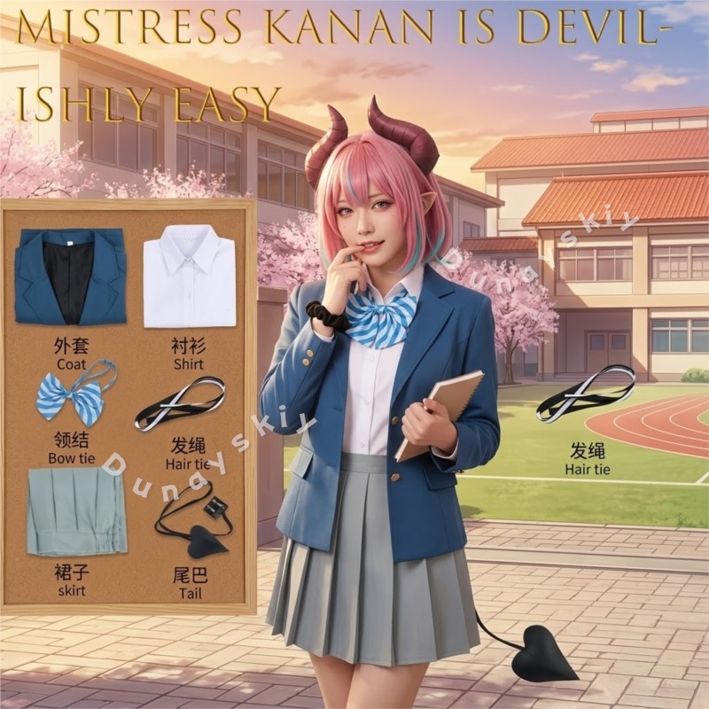 Easy Female Anime Cosplay - Mistress Kanan Is Devilishly Easy Kōketsu