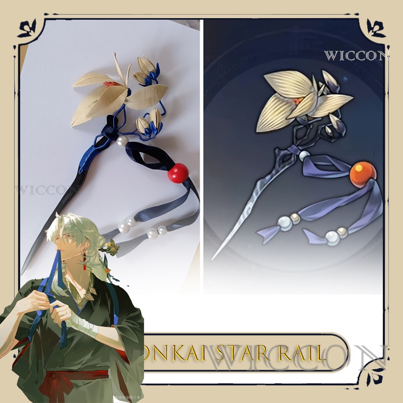Cosplay Anime White Hair - Honkai Star Rail Blade Yingxing Cosplay