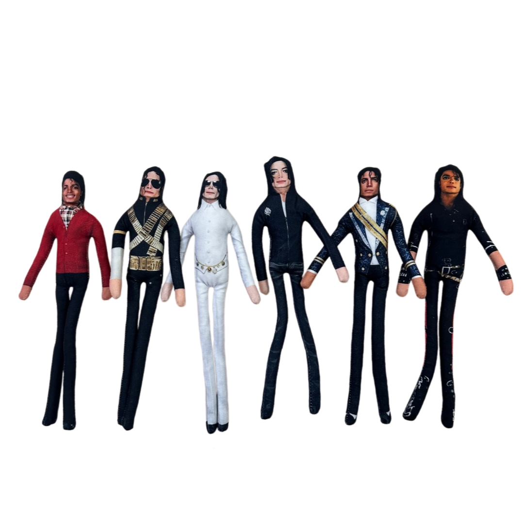 Anime Cosplay Props - 1-6pcs Michael Jackson Cosplay Prop Doll