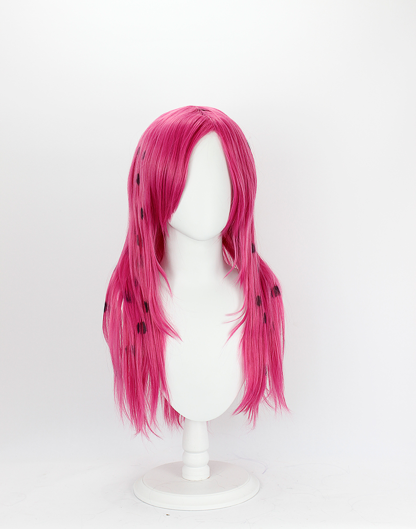 Anime JoJo Diavolo Cosplay Wig - Cosplay Anime Pink Hair recension och pris