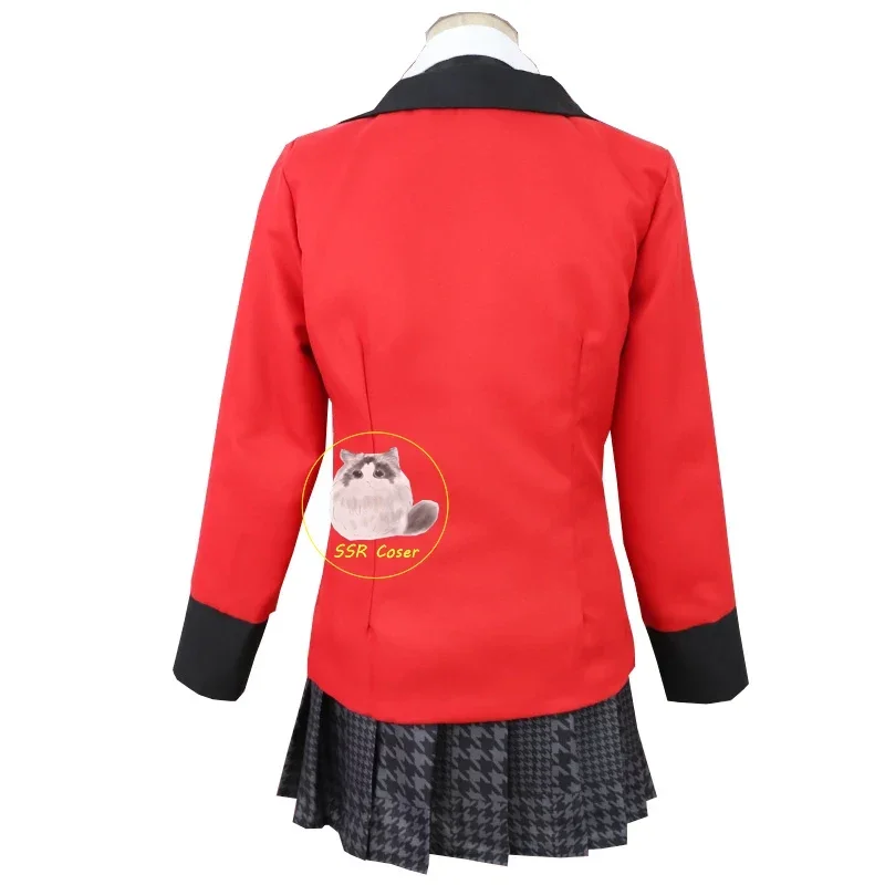 Anime Jabami Yumeko Cosplay Co - Anime Cosplay Kakegurui recension och pris