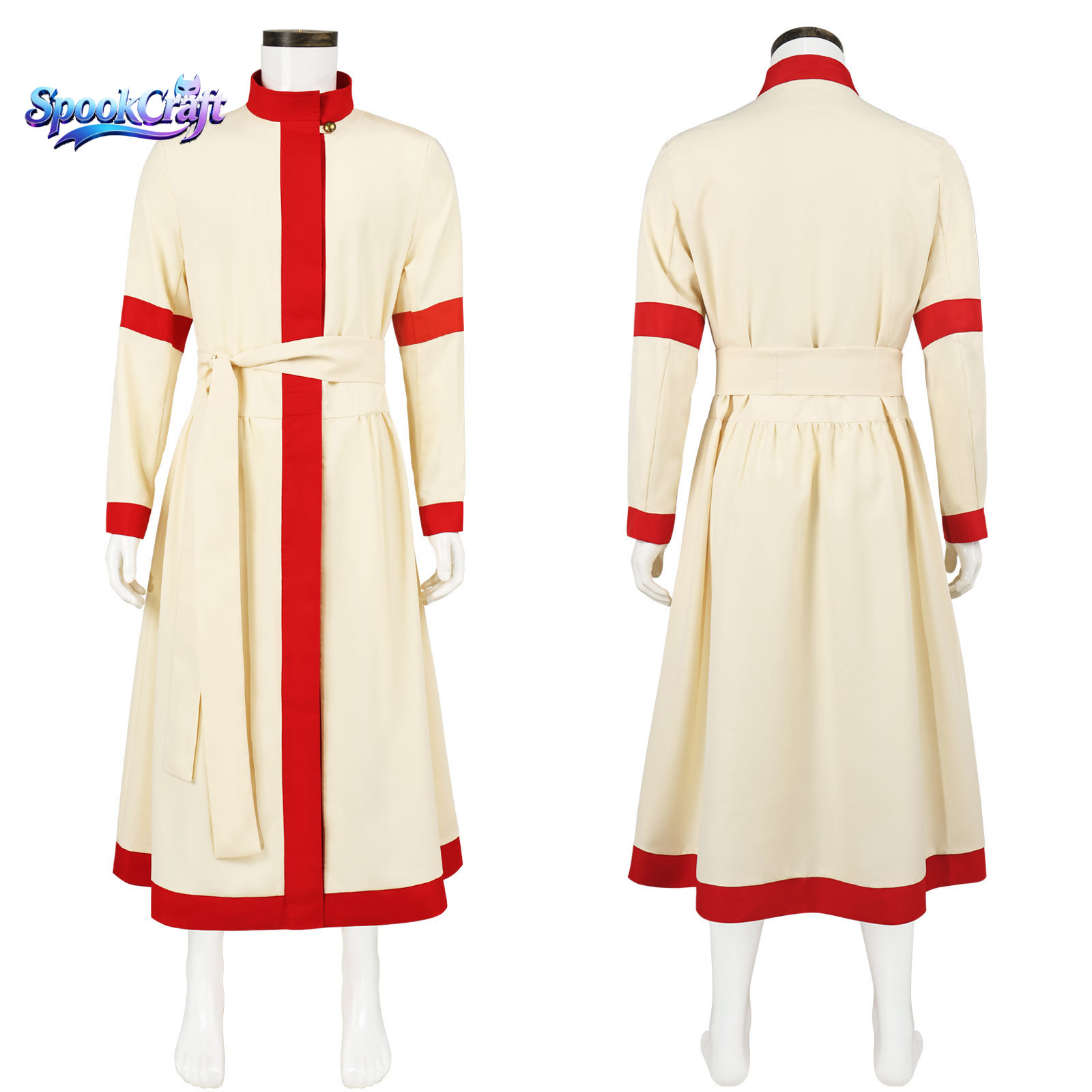 New Medieval Kaftan Robe Pries - Anime Cosplay Dress For Men recension och pris