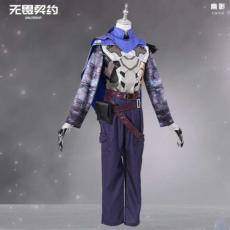 Game VALORANT Omen Cosplay Cos - Anime Cosplay Mask recension och pris