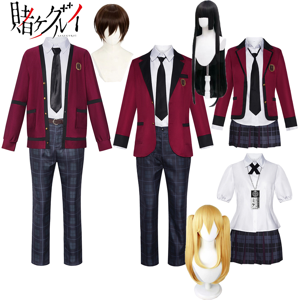 Jabami Yumeko Cosplay Anime Ka - Anime Cosplay Kakegurui recension och pris