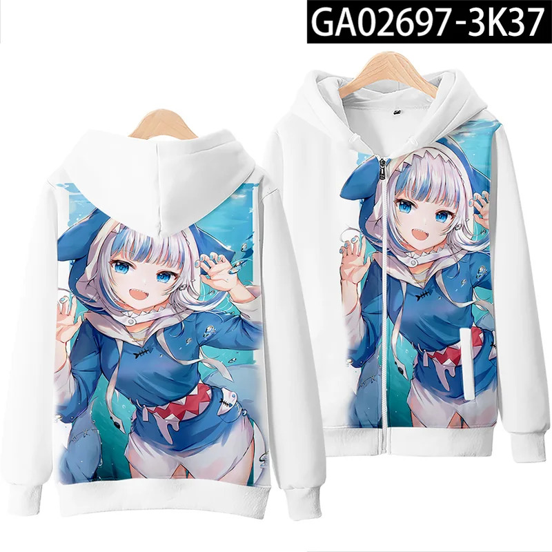anime Gawr Gura cosplay 3D Pri - Anime Cosplay Shop recension och pris