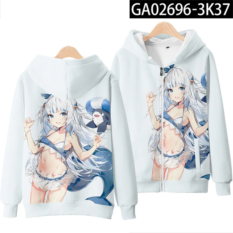 anime Gawr Gura cosplay 3D Pri - Anime Cosplay Shop recension och pris