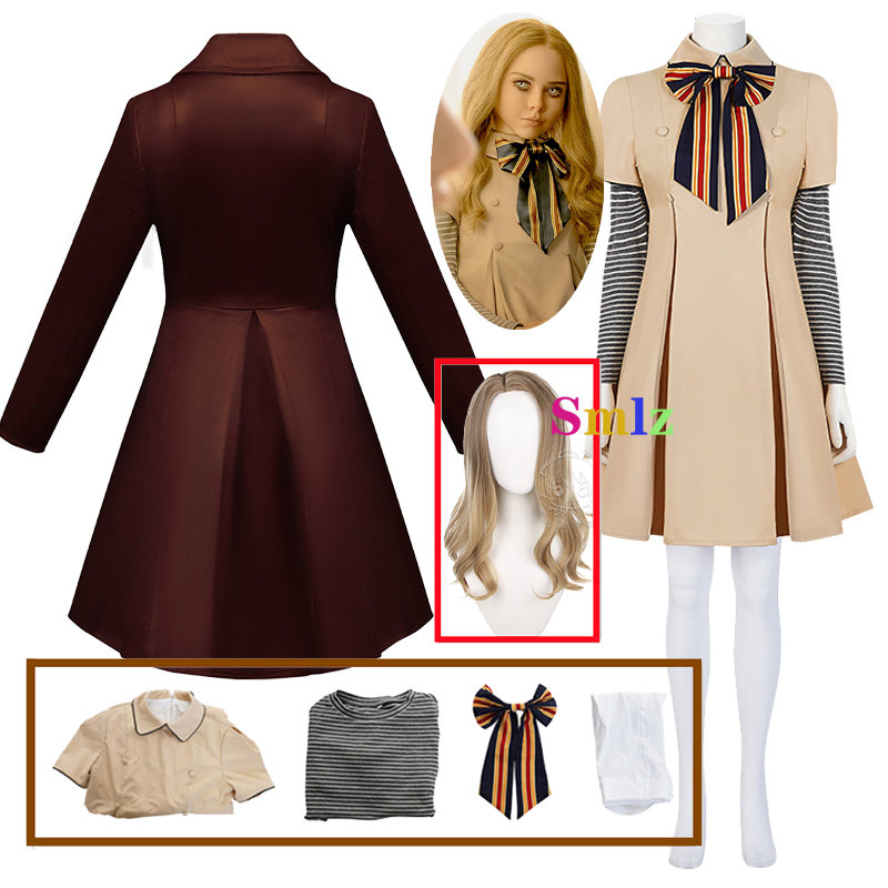 M3GAN Cosplay Brown Jackets An - Anime Cosplay Ai recension och pris