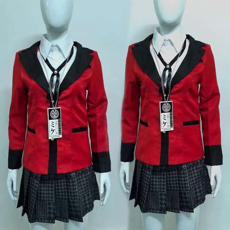 Anime Kakegurui Jabami Yumeko  - Anime Cosplay Kakegurui recension och pris