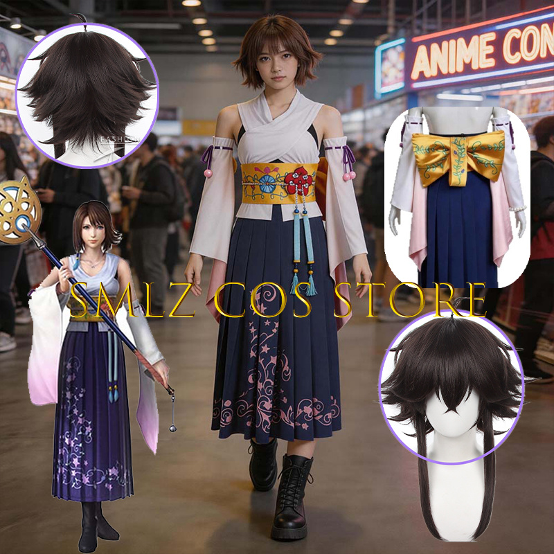 Smlz FFX Yuna Cosplay Anime FF - Cosplay Anime Top recension och pris