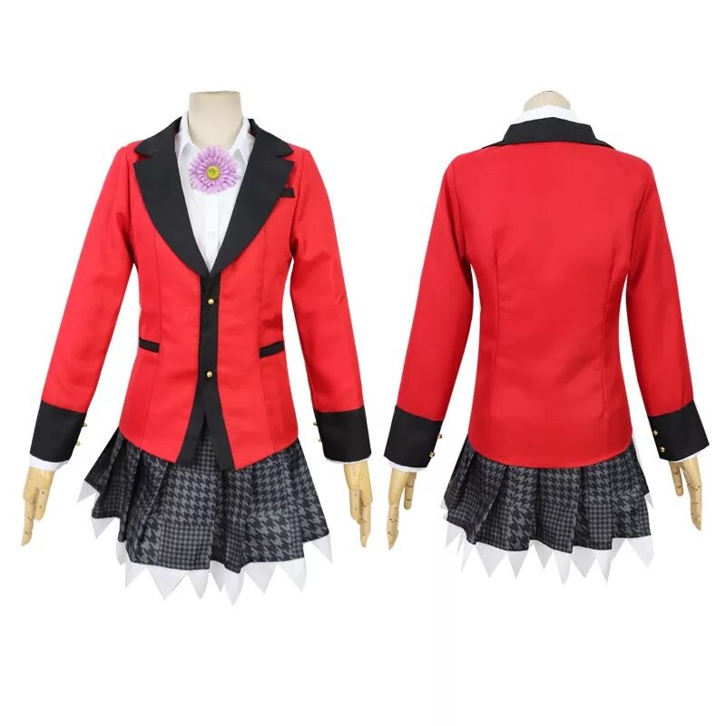 Anime Kakegurui Yumeko Costume - Anime Cosplay Kakegurui recension och pris
