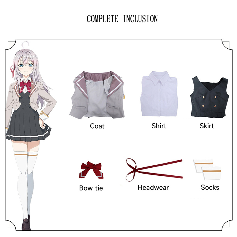 Anime Alya Sometimes Hides Her - Anime Cosplay Alya recension och pris