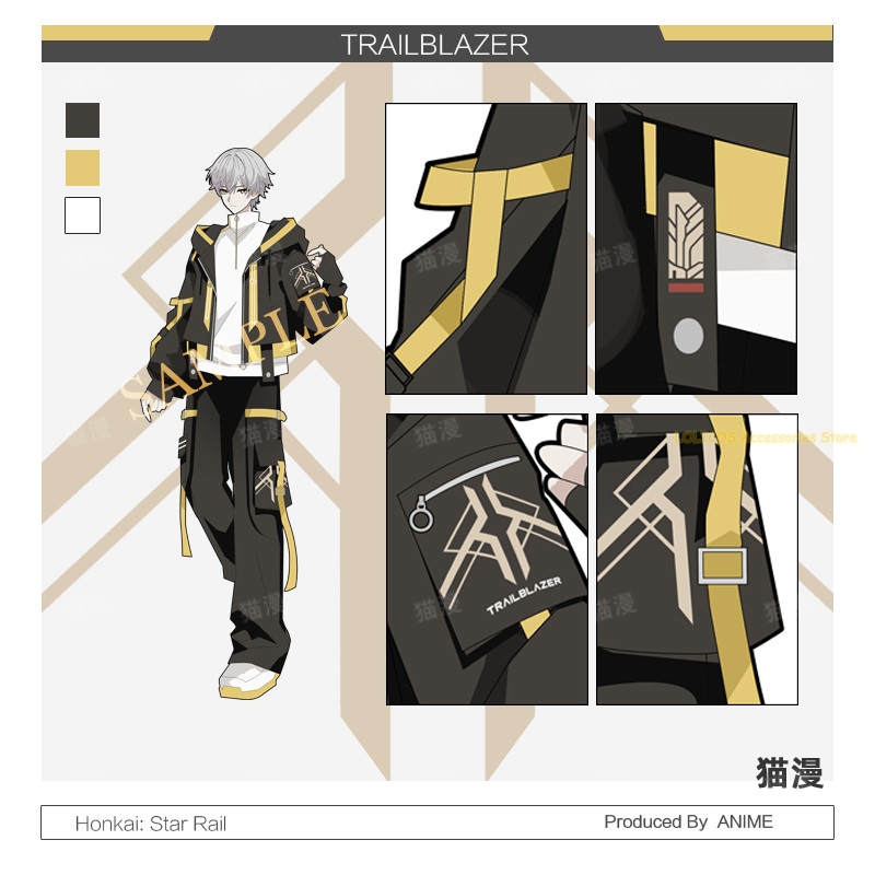 Game Honkai：Star Rail Trailbla - Cosplay Anime Top recension och pris