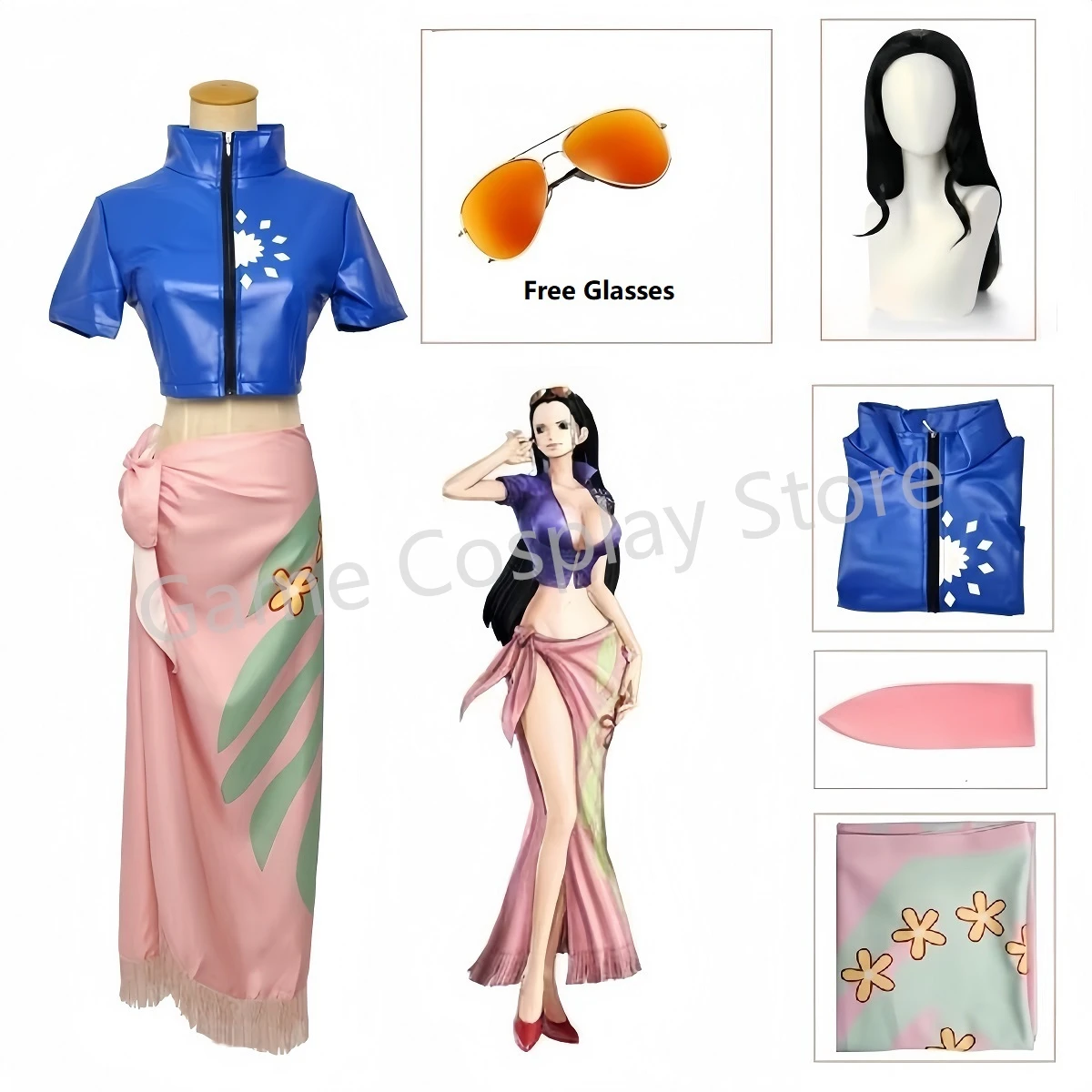 Nico Robin Cosplay Costume Dre - Violet Evergarden Dress recension och pris