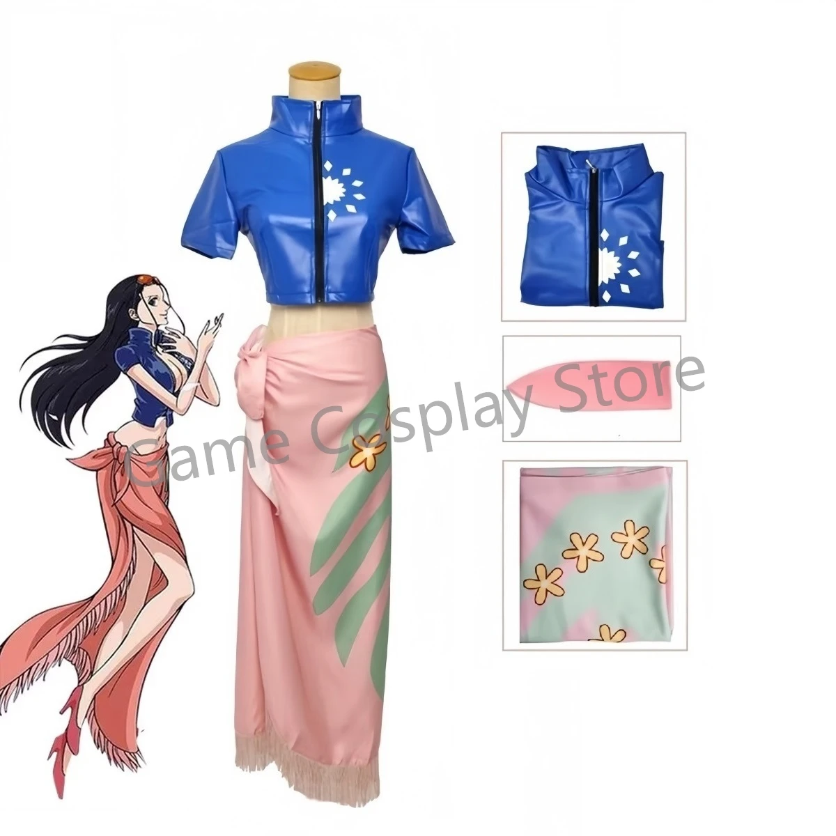 Nico Robin Cosplay Costume Dre - Violet Evergarden Dress recension och pris