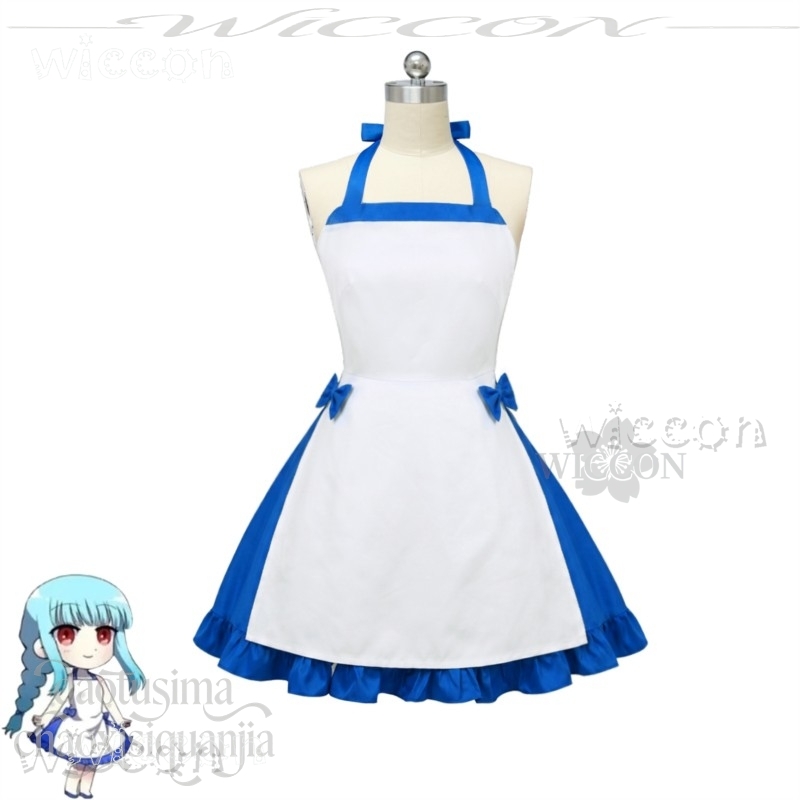 Zeno Ushirono Natsu Blue White - Zenos Anime Cosplay recension och pris