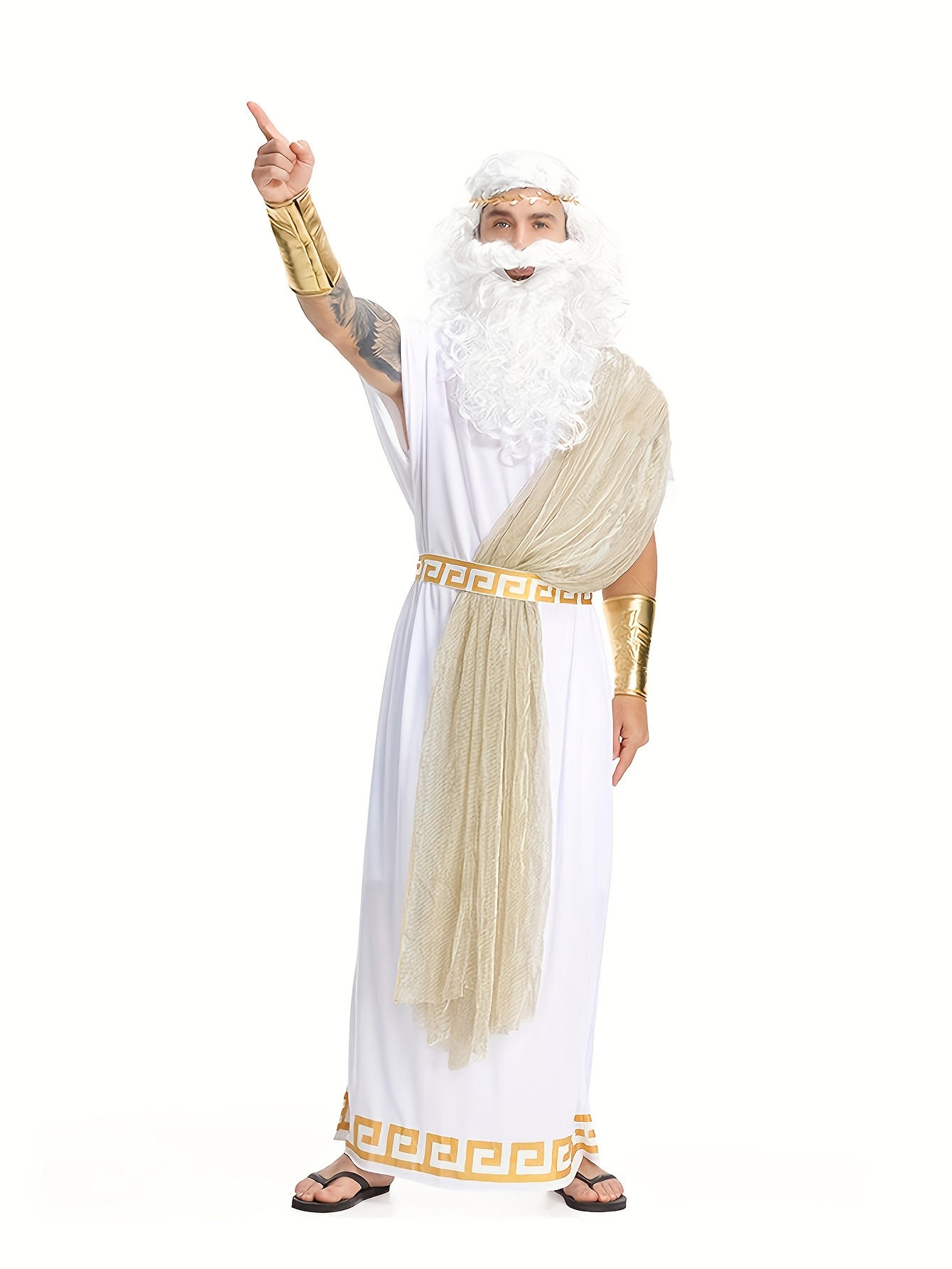 Men Zeus Greek God Costume Anc - Anime Cosplay And Costumes recension och pris
