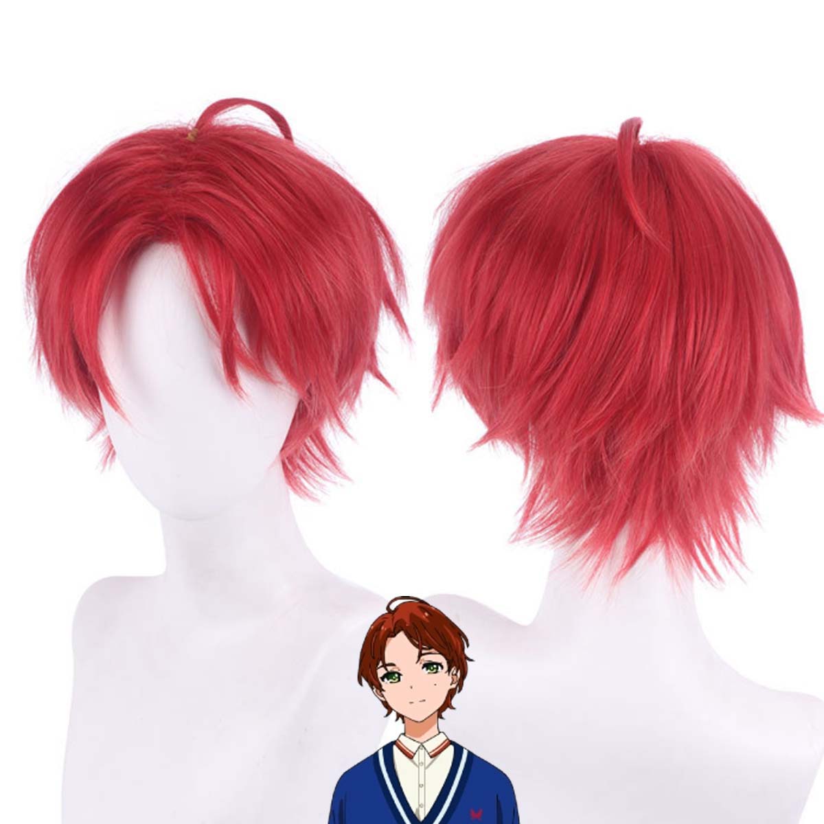 Anime WONDER EGG PRIORITY Momo - Anime Cosplay Ai recension och pris