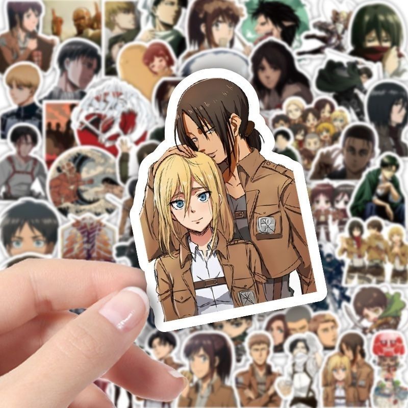 60Pcs Attack on Titan Anime St - Anime Cosplay And Costumes recension och pris