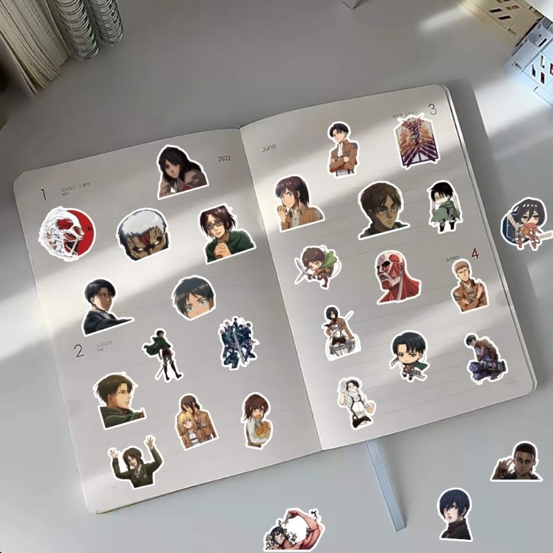 60Pcs Attack on Titan Anime St - Anime Cosplay And Costumes recension och pris
