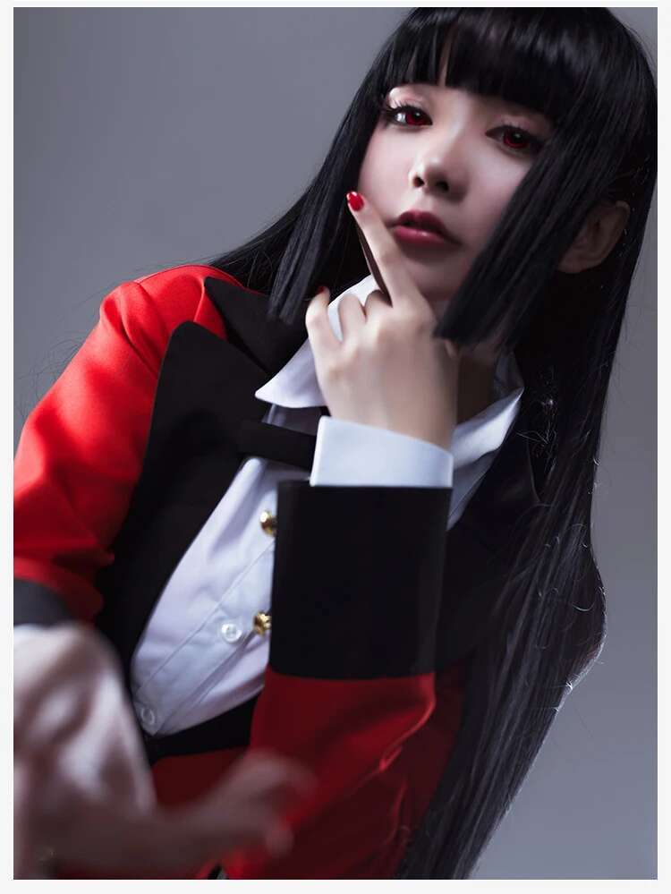 Anime Kakegurui Yumeko Jabami  - Anime Cosplay Kakegurui recension och pris