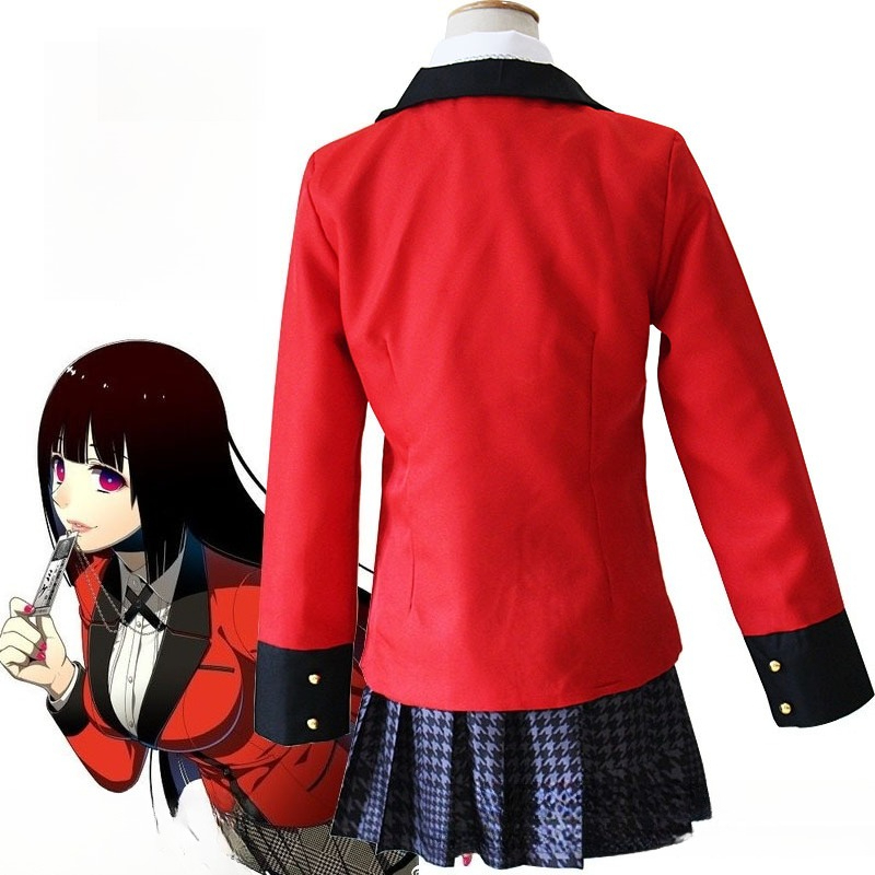 Anime Kakegurui Jabami Yumeko  - Anime Cosplay Kakegurui recension och pris