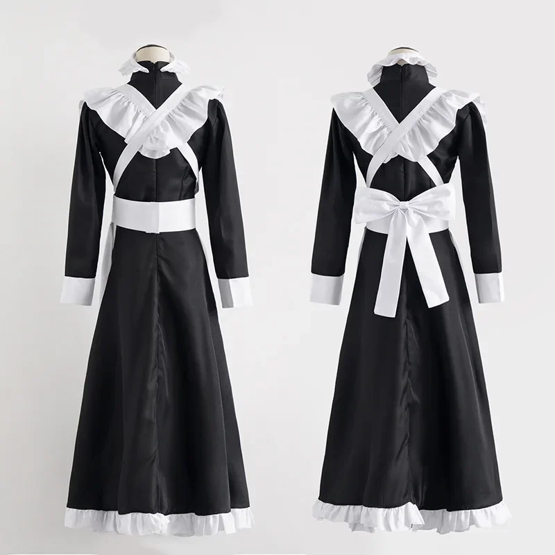 Classic Black White Maid  Brit - Anime Cosplay Shop recension och pris