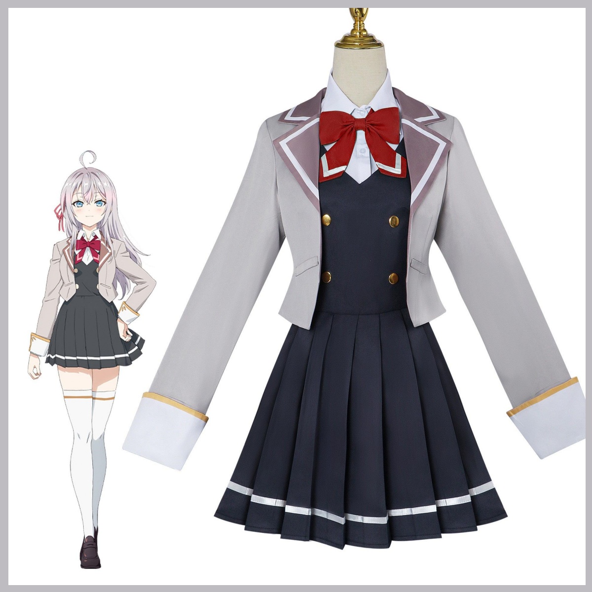 Anime Alya Sometimes Hides Her - Anime Cosplay Alya recension och pris