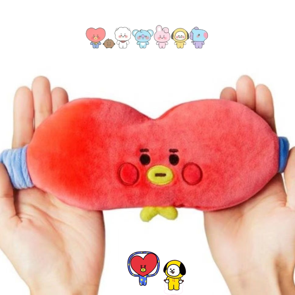 BT21 cartoon cute plush doll e - Anime Cosplay Mask recension och pris