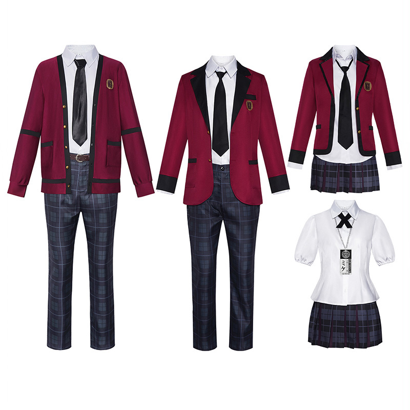 Jabami Yumeko Meari Saotome Ry - Anime Cosplay Kakegurui recension och pris
