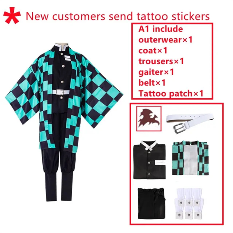 Anime Kamado Tanjirou Cosplay  - Anime Cosplay Shop recension och pris