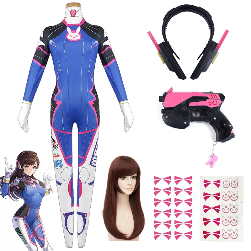 Game Overwatch Dva Cosplay Cos - Violet Evergarden Dress recension och pris