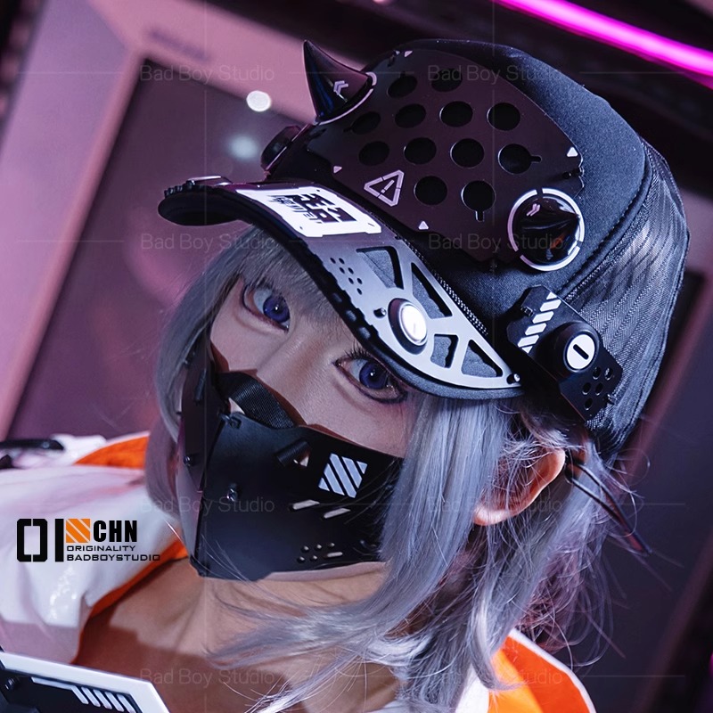2025 Game Cyberpunk Cosplay Ma - Anime Cosplay Mask recension och pris