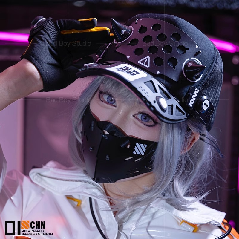2025 Game Cyberpunk Cosplay Ma - Anime Cosplay Mask recension och pris