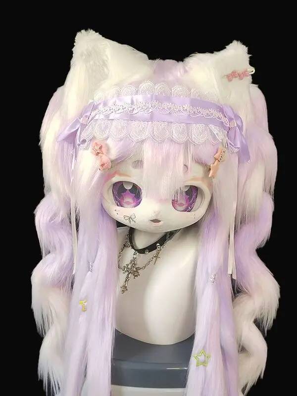 Handmade Kig Fursuit Head, Cut - Anime Cosplay Mask recension och pris