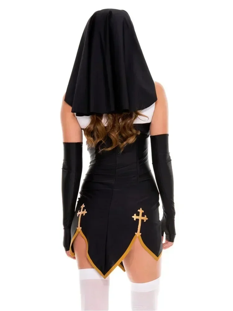 2026 Costume Halloween Nun Cos - Anime Cosplay Nun recension och pris