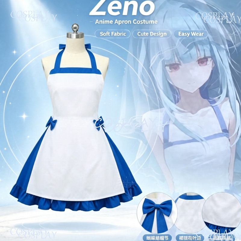 Blue Halloween Full Cosplay Ou - Zenos Anime Cosplay recension och pris
